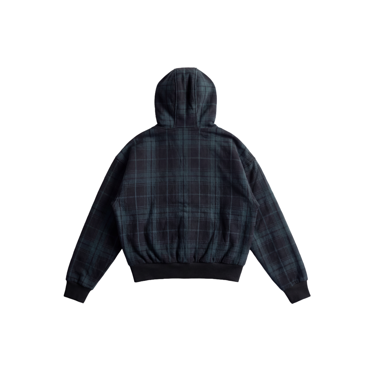 Checks Navy Zip