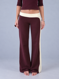 Twotoned Plum Pants