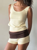 Daisy Yellow Shorts