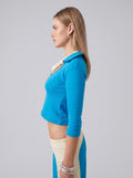 Eva Blue Top