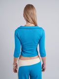 Eva Blue Top