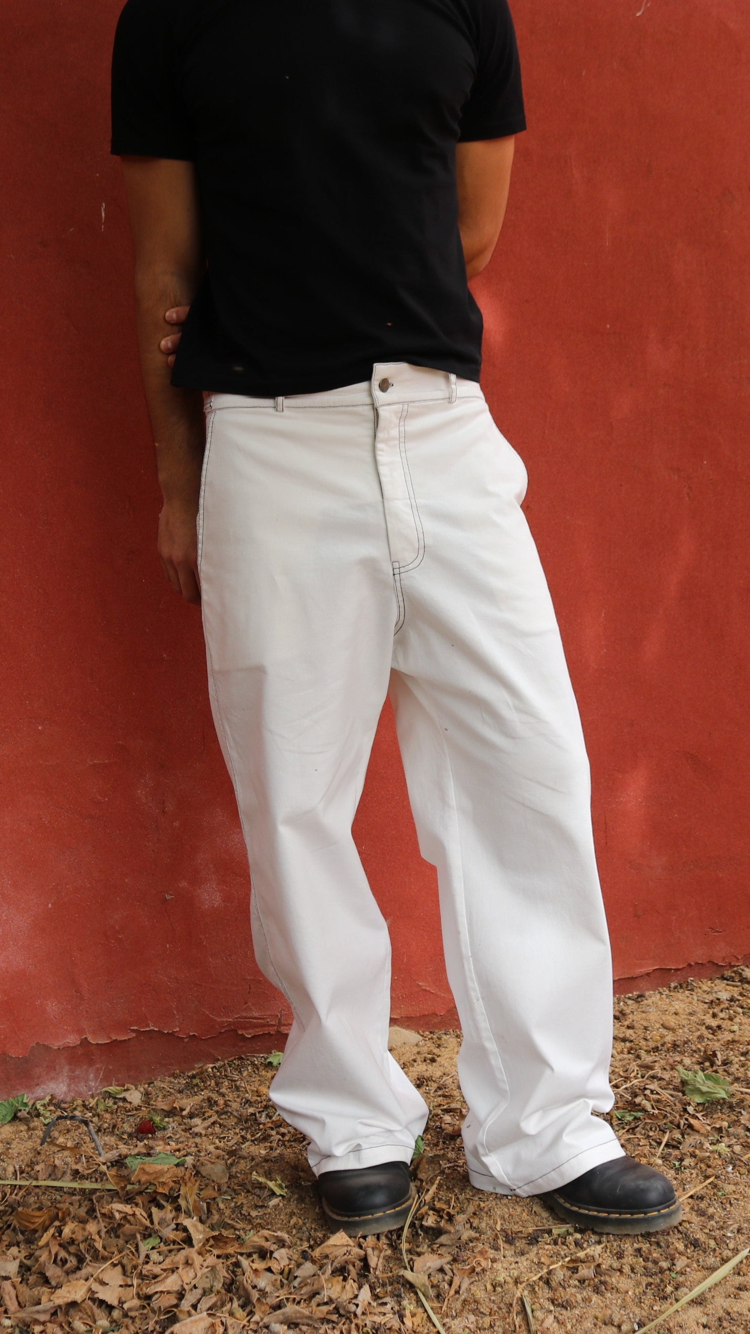 Sunday Navy Stitch Pants