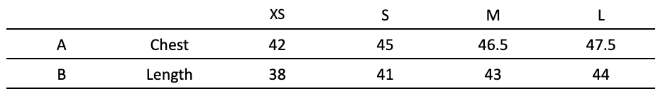 Cindy Red Off Shoulder size chart