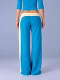 Twotoned Blue Pants