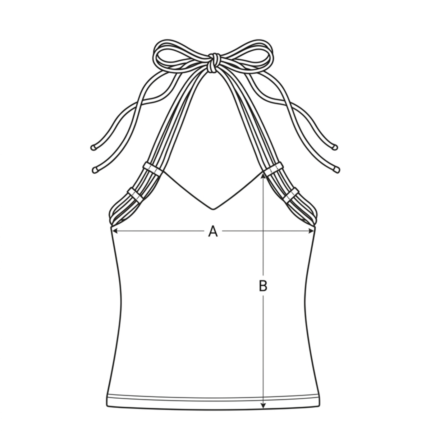Scarlet Red Top measurement guide