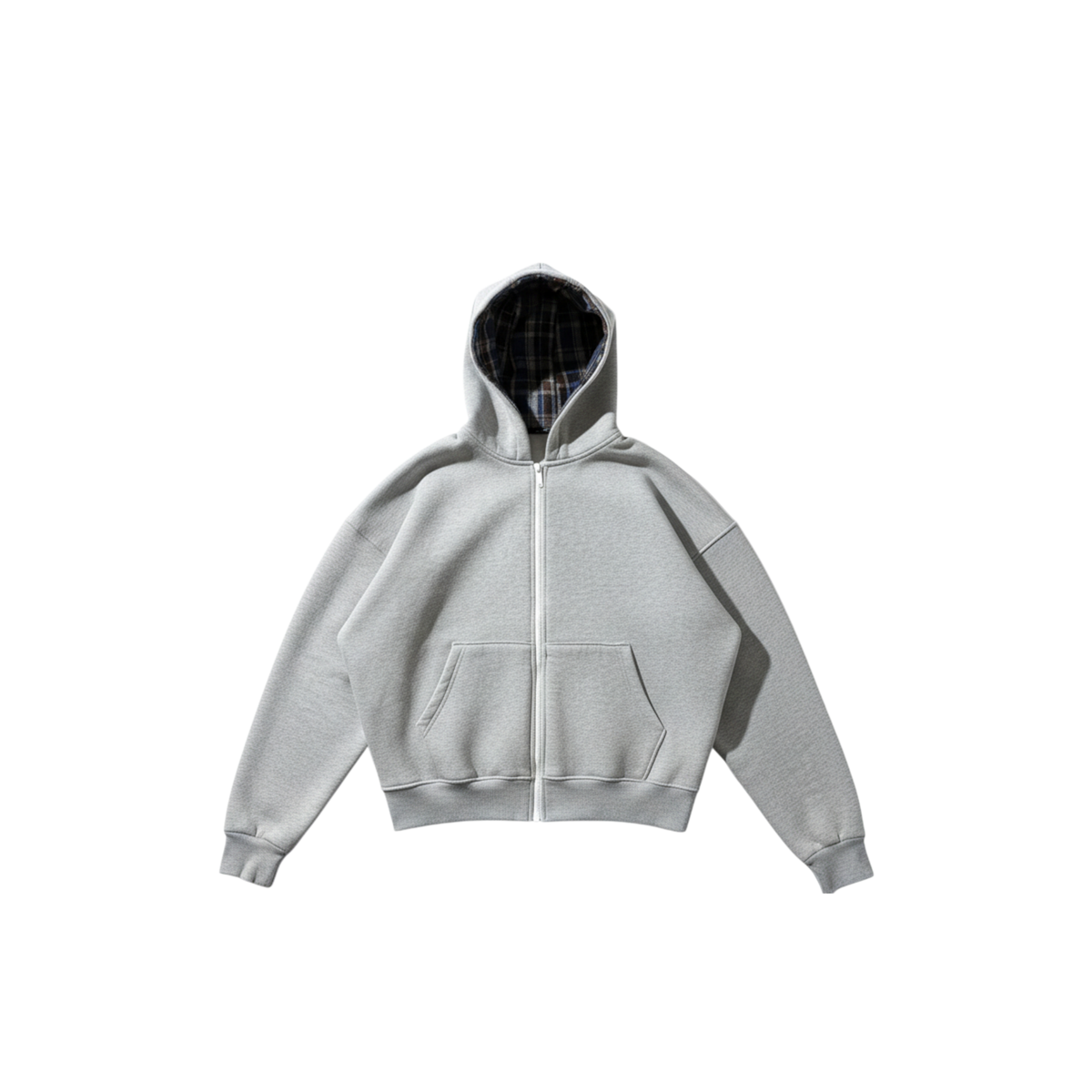 Classic Gray Zip