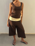 Lola Brown Top