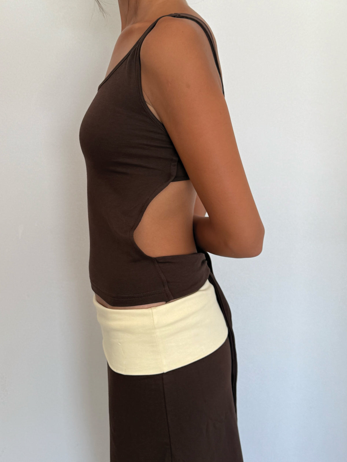 Lola Brown Top
