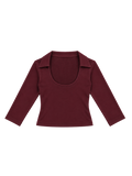 Eva Plum Top