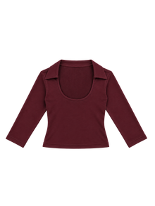Eva Plum Top