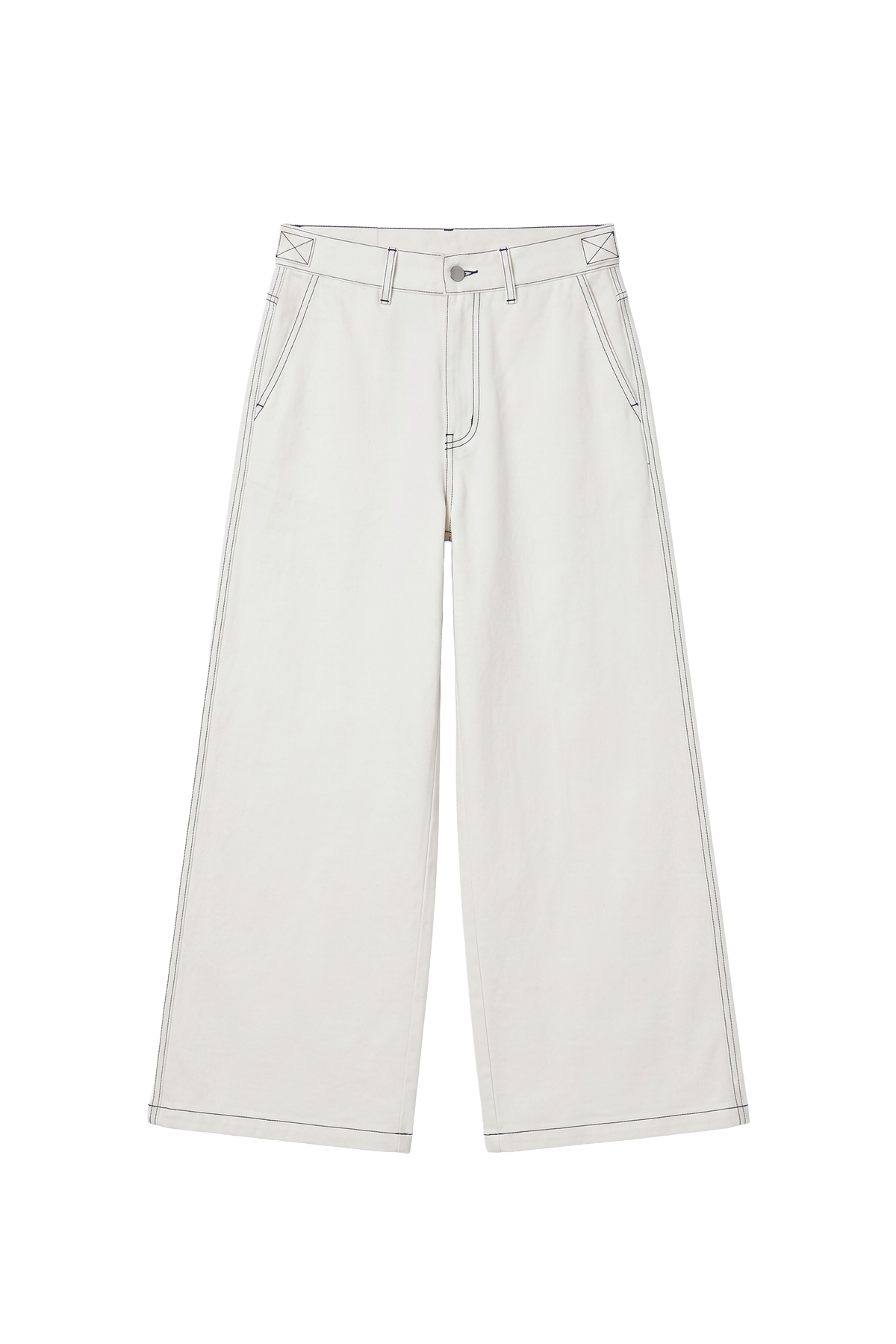 Sunday Navy Stitch Pants