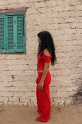 Cindy Red Pants