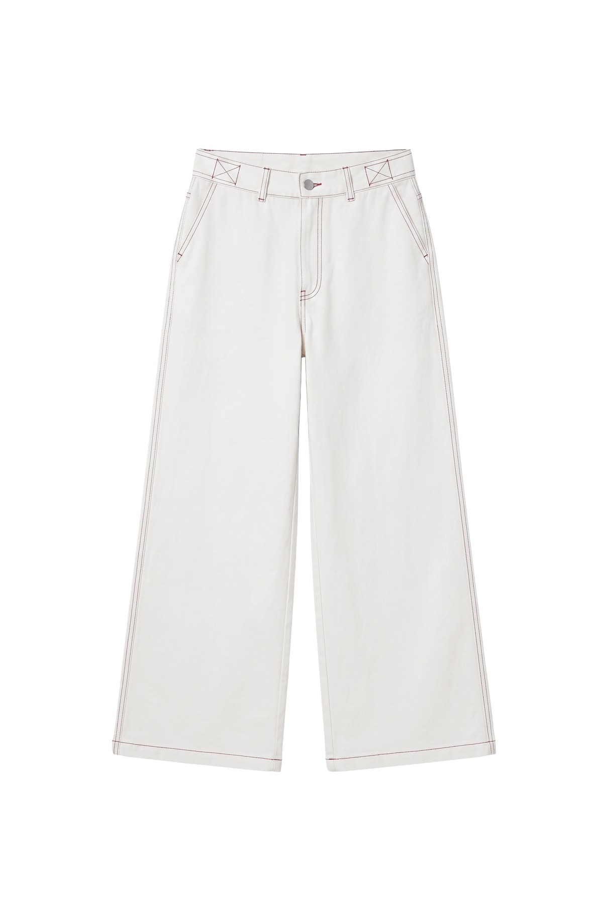 Sunday Red Stitch Pants