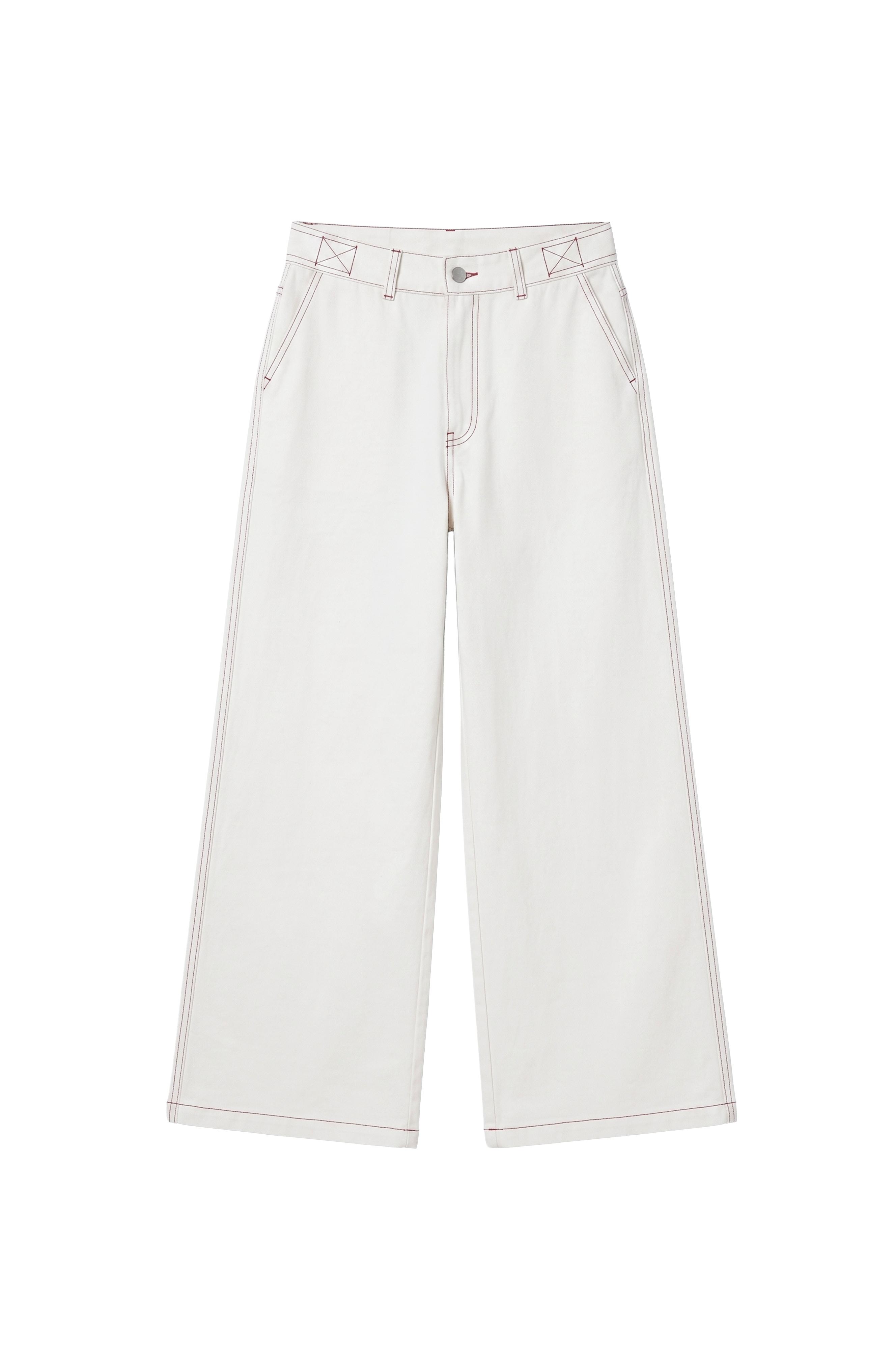 Sunday Red Stitch Pants